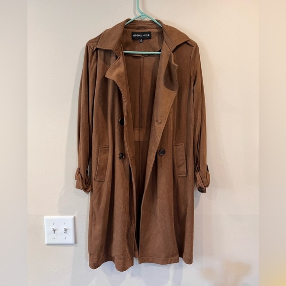 🔥Kendall & Kylie Brown Trench Coat🔥 - Picture 1 of 5